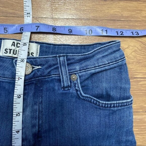 ACNE STUDIOS FLEX ATLANTIS SKINNY Jean Women Size 25 - Picture 6 of 11